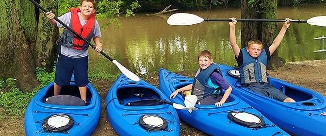 Camp Chamberlain Kayaking