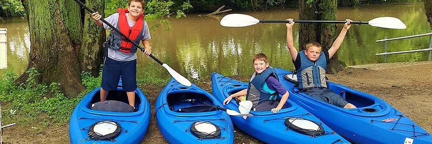 Camp Chamberlain Kayaking